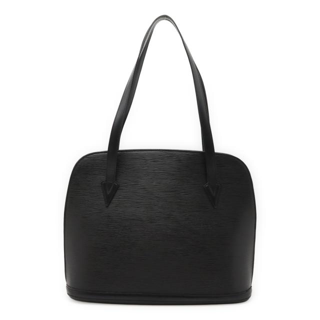 LOUIS VUITTON ルイ ヴィトン エピ リュサック ショルダーバッグ トートバッグ ショルダートート レザー ノワール 黒 ブラック M52282
