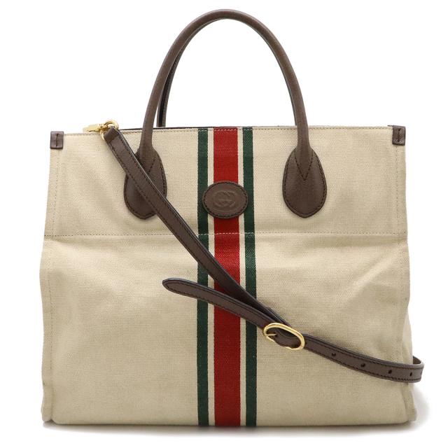 ☆新品☆GUCCI ヴィンテージウェブ 2WAYトートバッグ シェリーライン ☆新品☆GUCCI ヴィンテージウェブ 2WAYトートバッグ シェリーライン