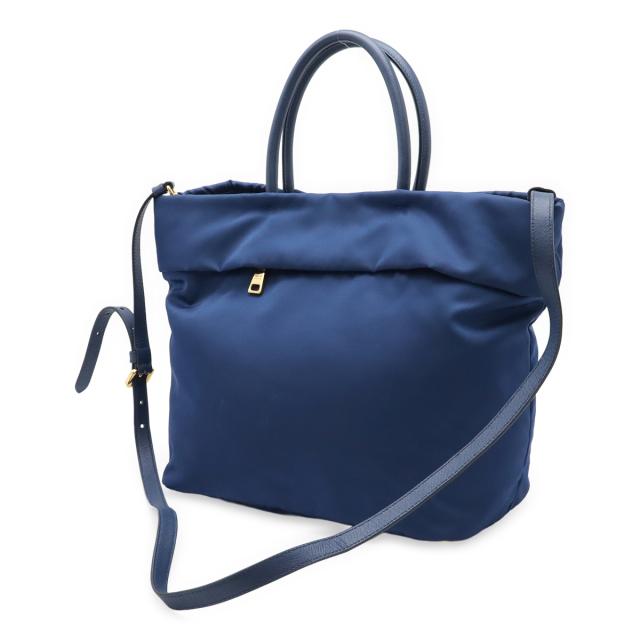PRADA プラダ トライアングルロゴ トートバッグ 2WAY ショルダーバッグ