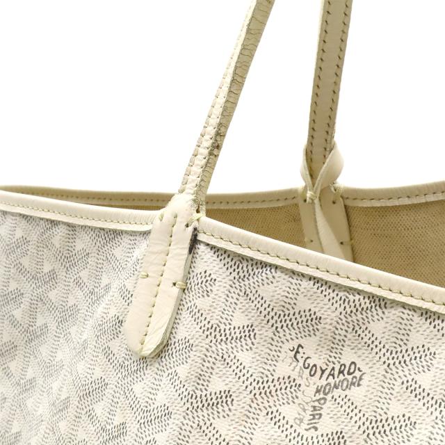 GOYARD ゴヤール PM サンルイ トートバッグ ホワイト GOYARD ゴヤール