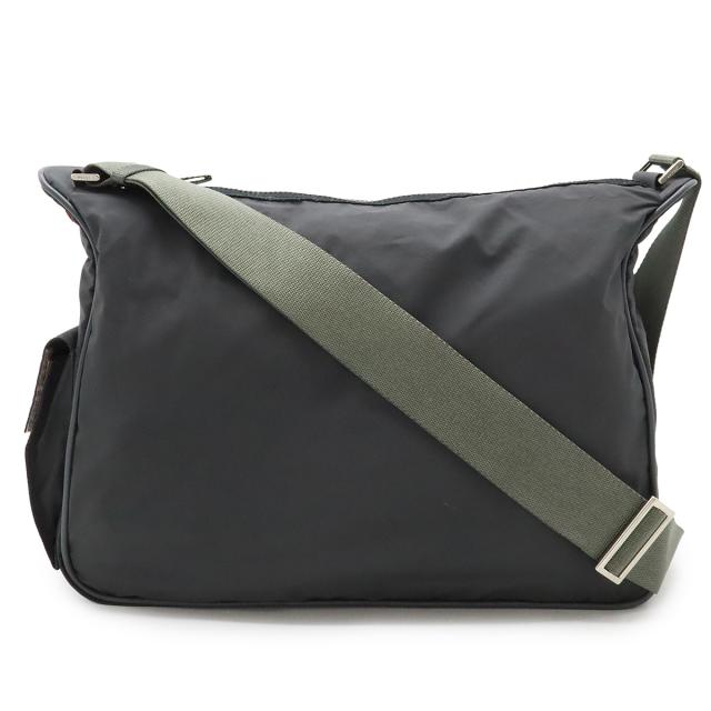 【美品】プラダ スポーツ ショルダーバック メッセンジャー 斜め掛け ブラック PRADA SPORT プラダ プラダスポーツ 斜め掛け ショルダーバッグ 黒