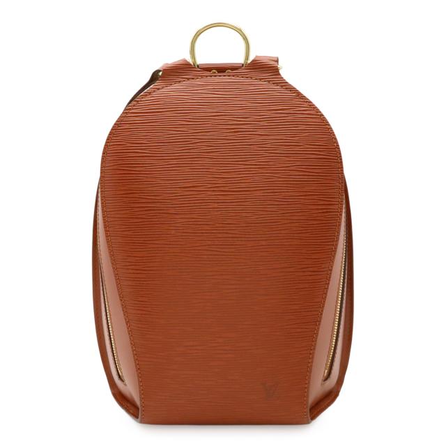 LOUIS VUITTON ルイ ヴィトン エピ マビヨン リュックサック バックパック ショルダーバッグ レザー ケニアブラウン 茶 M52233