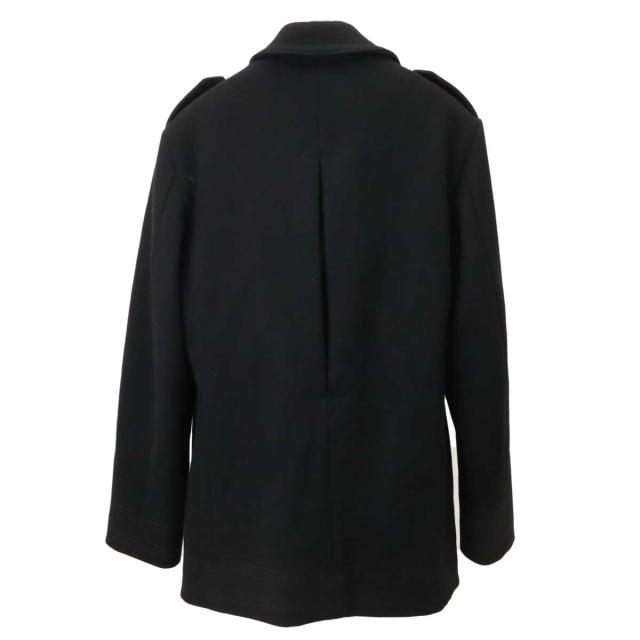 美品!Louis Vuitton 黒 ウール ピーコート Louis Vuitton(ルイヴィトン) ピーコート(メンズ) - 海外通販のBUYMA