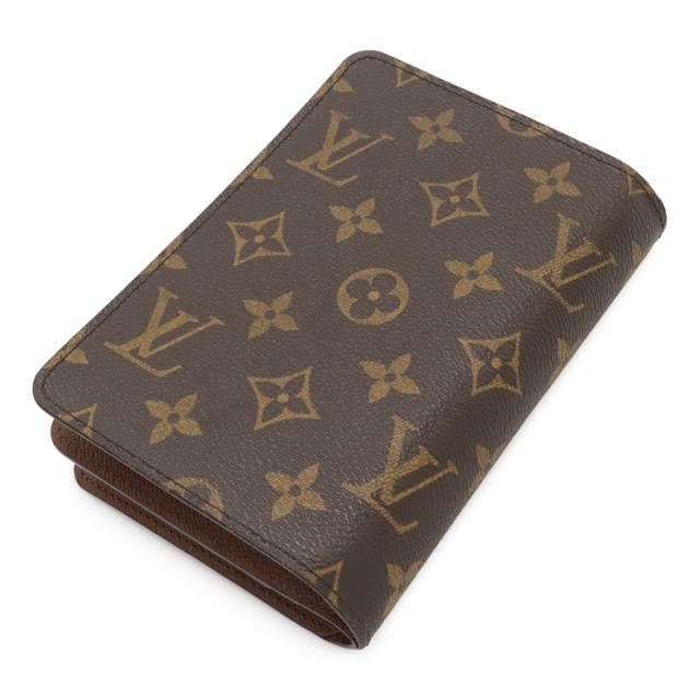 美品 ルイヴィトン モノグラム 二つ折り 財布 ポルト パピエ ジップ カード LOUIS VUITTON (ルイヴィトン) モノグラム ポルトパピエジップ