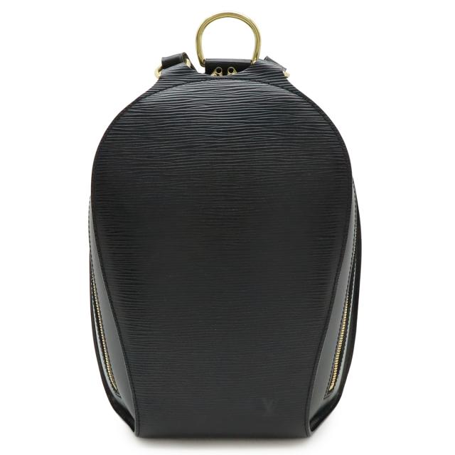 LOUIS VUITTON ルイ ヴィトン エピ マビヨン リュックサック バックパック ショルダーバッグ レザー ノワール 黒 ブラック M52232