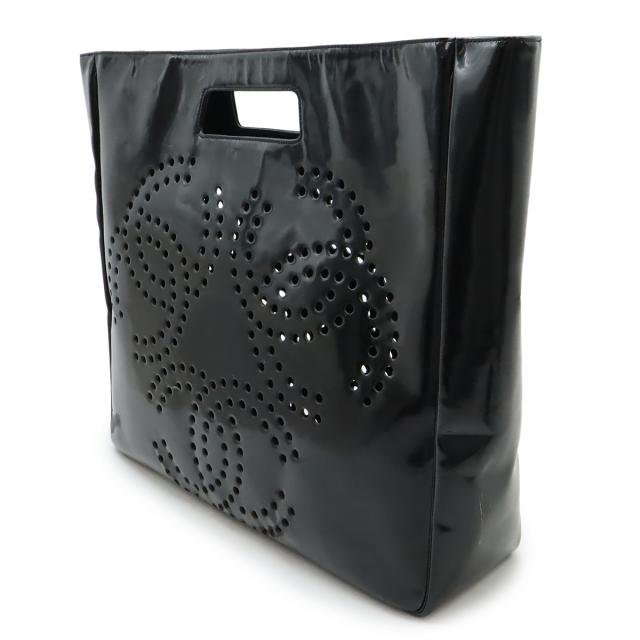 CHANEL シャネル トリプルココ パンチング ココマーク トートバッグ