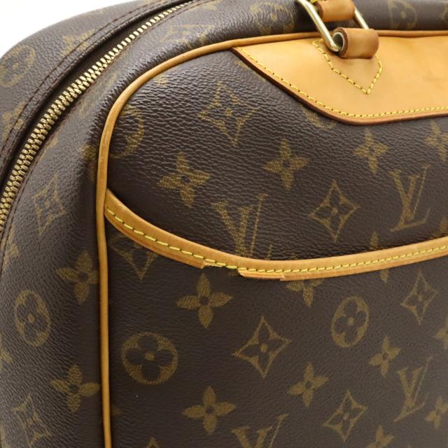LOUIS VUITTON◆ハンドバッグ/PVC/M47270/ドーヴィル/鞄/モノグラム/ブラウン/茶 質屋かんてい局オンラインショップ ⁄ 小牧店 ルイヴィトン Louis