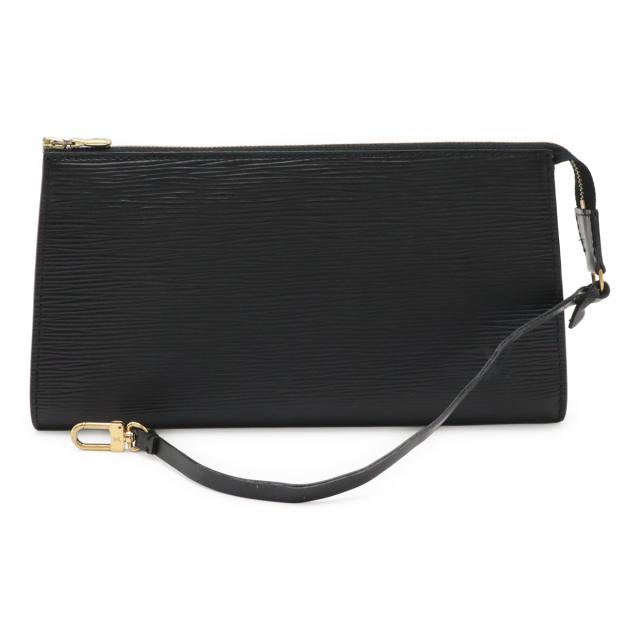 LOUIS VUITTON ルイ ヴィトン エピ ポシェット アクセソワール アクセサリーポーチ ハンドバッグ ノワール 黒 ブラック ゴールド金具 M52942