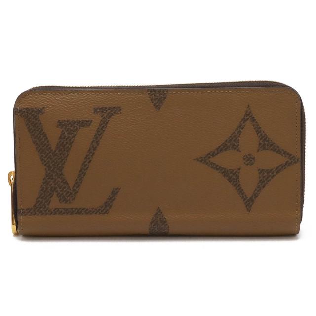 ルイ・ヴィトン　モノグラム・ジャイアント リバース ジッピーウォレット　長財布 ルイヴィトン ジャイアント モノグラムリバース ジッピーウォレット 長財布