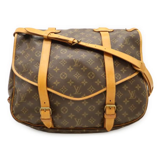 LOUIS VUITTON ルイ ヴィトン モノグラム ソミュール43 メッセンジャーバッグ ショルダーバッグ 斜め掛け M42252