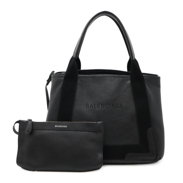 BALENCIAGA バレンシアガ ネイビーカバス S トートバッグ ハンドバッグ
