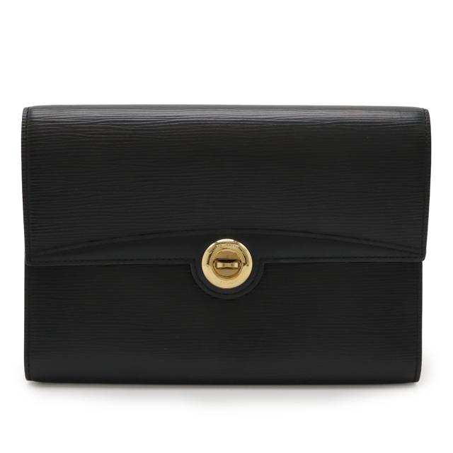 LOUIS VUITTON ルイ ヴィトン エピ アルシュ クラッチバッグ セカンドバッグ ノワール 黒 ブラック ショルダーストラップ欠品 M52572