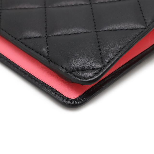 CHANEL シャネル カンボンライン ココマーク 2つ折長財布 二つ折り長