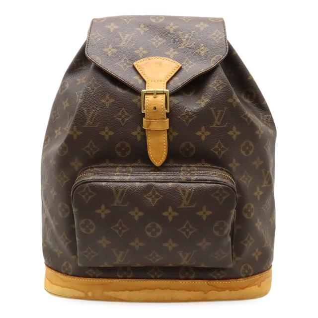 LOUIS VUITTON ルイ ヴィトン モノグラム モンスリGM リュックサック バッグパック ショルダーバッグ M51135