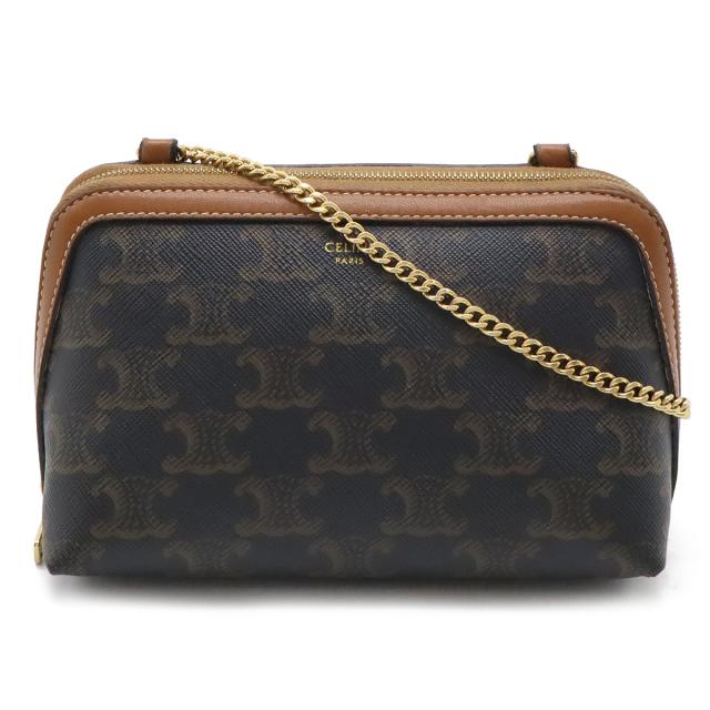 CELINE セリーヌ ポーチ スモール コスメティックポーチ / トリオンフ