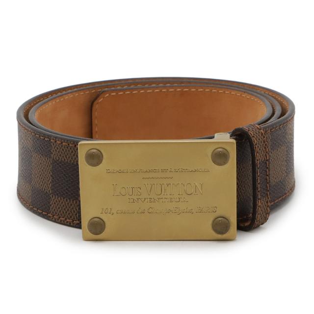 ルイヴィトン ダミエ ベルト サンチュール アンヴァントゥール M6810 LOUIS VUITTON ルイ ヴィトン ダミエ サンチュール アンヴァントゥール