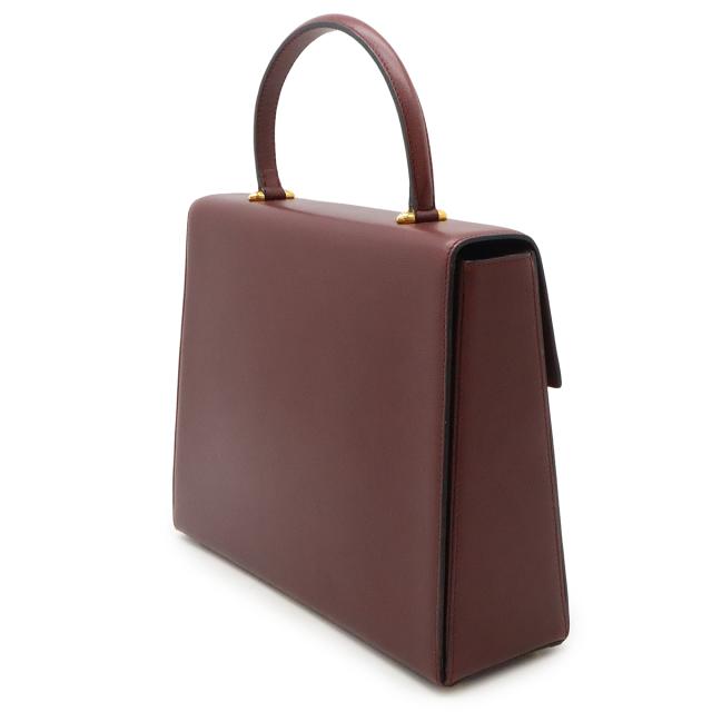 Cartier カルティエ マストライン ターンロック ハンドバッグ カーフ