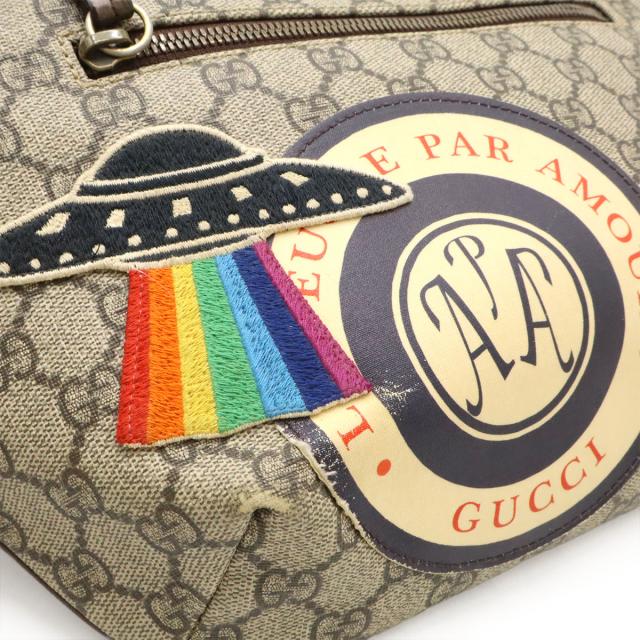 GUCCI グッチ GGスプリーム クーリエ シェリーライン ベルトバッグ
