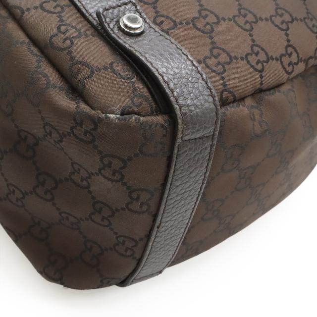 GUCCI グッチ GG柄 トートバッグ ナイロン ブラウン 293578 GUCCI グッチ GG柄 トートバッグ ナイロン ブラウン 293578