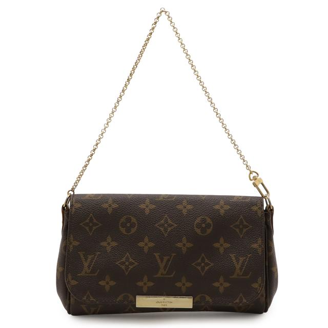 LOUIS VUITTON ルイ ヴィトン モノグラム フェイボリットPM ショルダーバッグ 肩掛け クラッチバッグ アクセサリーポーチ ストラップ欠品 M40717