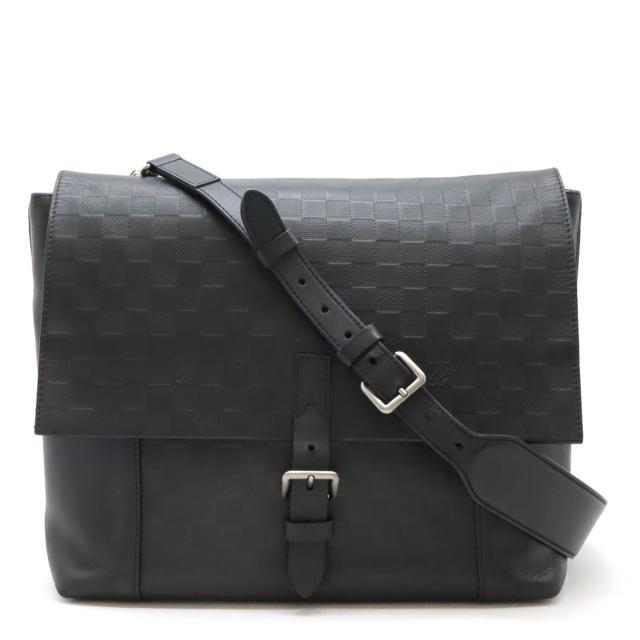 ルイヴィトン ダミエ アンフィニ ポルトドキュマン ジュール ビジネスバッグ 黒 ポルト ドキュマン・ヴォワヤージュ ルイヴィトン ビジネスバッグ