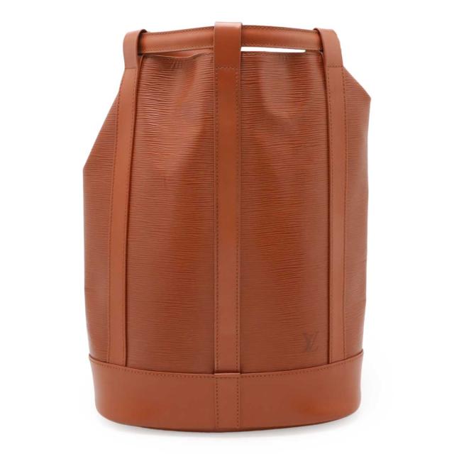 LOUIS VUITTON ルイ ヴィトン エピ ランドネPM ショルダーバッグ ワンショルダー 巾着型 レザー ケニアブラウン 茶 M52353