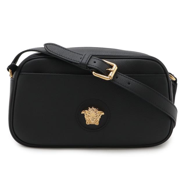 新品 ヴェルサーチ メデューサ ロゴ ショルダーバッグ ブラック VERSACE VERSACE（ヴェルサーチェ） VERSACE JEANS COUTURE ショルダーバッグ