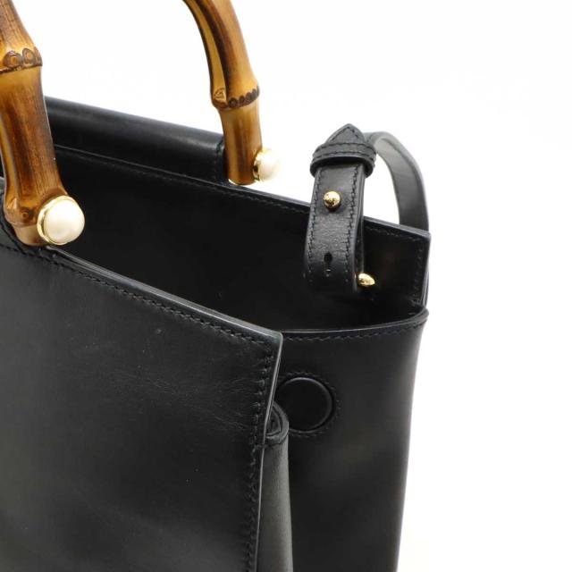 GUCCI グッチ ニムフェア バンブー トップハンドルバッグ ハンドバッグ