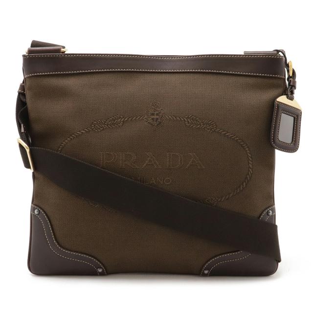 PRADA プラダ ジャガード 斜め掛け ショルダーバッグ PRADA PRADA
