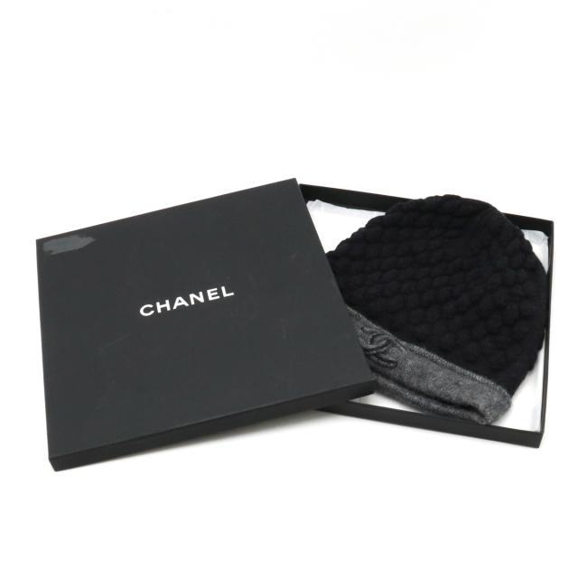 CHANEL シャネル ココマーク ニット帽 ニットキャップ 帽子