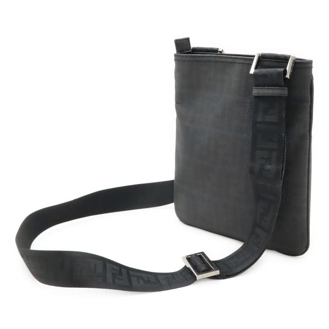 FENDI フェンディ ズッカ柄 ショルダーバッグ ポシェット 斜め掛け