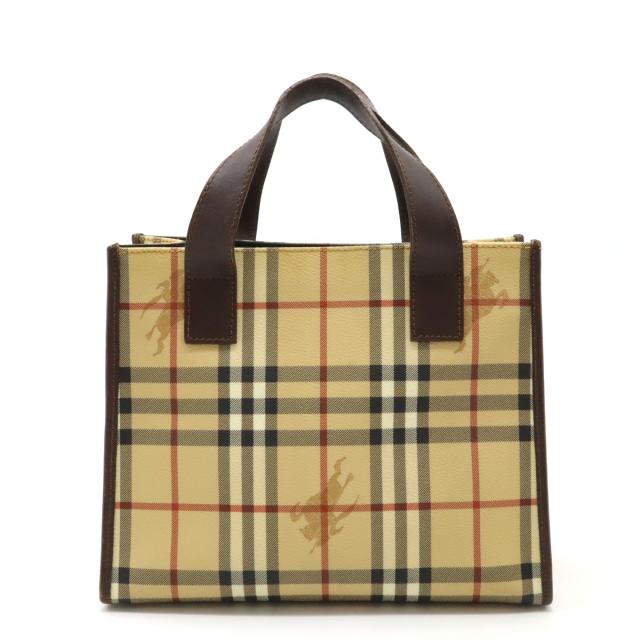 BURBERRY バーバリー ノバチェック ハンドバッグ トートバッグ