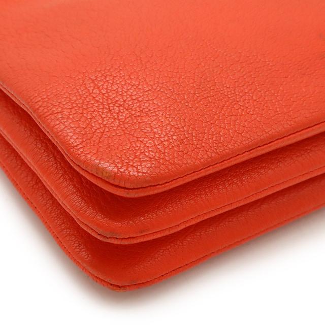 セリーヌ ミニショルダーバッグ レザー ゴールド金具 ポシェット