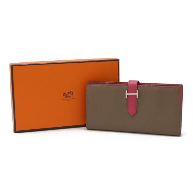 HERMES 長財布　ベアンスフレ エルメス(HERMES)エルメス ベアンスフレ 二つ折り長財布 二つ折り長