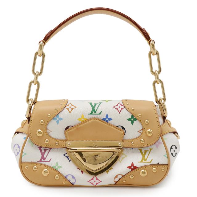 LOUIS VUITTON ルイ ヴィトン モノグラムマルチカラー マリリン ショルダーバッグ セミショルダー ワンショルダー ブロン ホワイト M40127