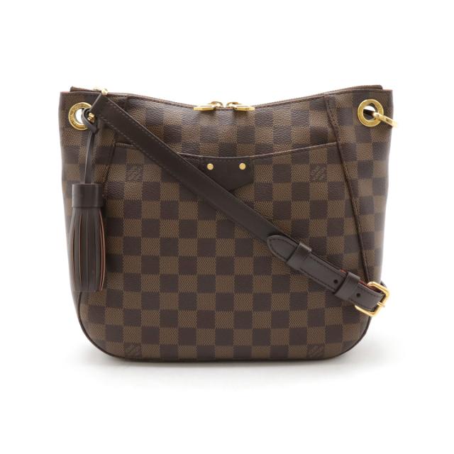 中古】LOUIS VUITTON サウスバンク ショルダーバッグ ダミエ エベヌ