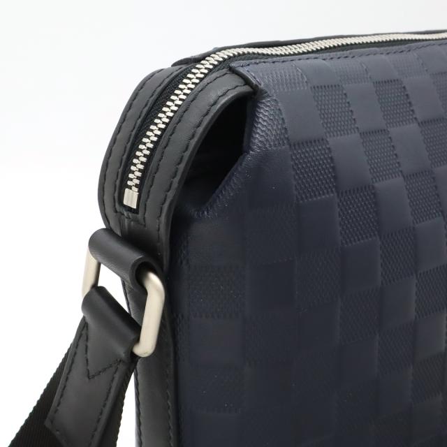 LOUIS VUITTON ルイ ヴィトン ダミエアンフィニ ディスカバリー メッセンジャーPM ショルダーバッグ 斜め掛け アストラル ネイビー N42416 LOUIS VUITTON ルイ ヴィトン ダミエアンフィニ ディスカバリー