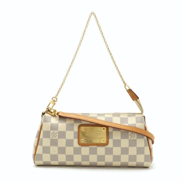 LOUIS VUITTON ルイ ヴィトン ダミエアズール エヴァ アクセサリーポーチ チェーンバッグ 2WAY ショルダーバッグ 斜め掛け N55214
