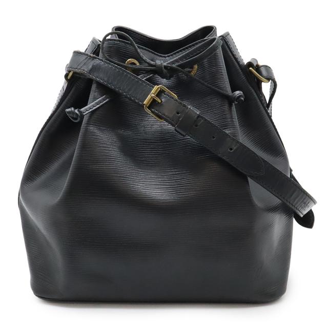 【中古】レペット Repetto 2way フリル クロスボディ ショルダーバッグ ハンドバッグ レザー 黒 ブラック /SR39