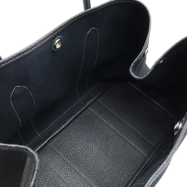HERMES エルメス ガーデンパーティ PM トワルオフィシェ 黒 □H HERMES エルメス ガーデンパーティPM トートバッグ ハンドバッグ