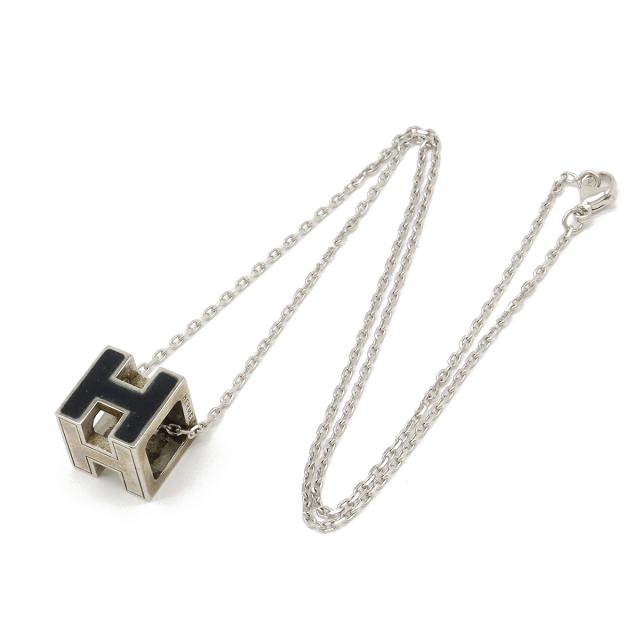 HERMESエルメス　キューブネックレス　カージュ・ド・Ｈ　箱付き 楽天市場】【中古】エルメス ネックレス カージュドアッシュ Hキューブ