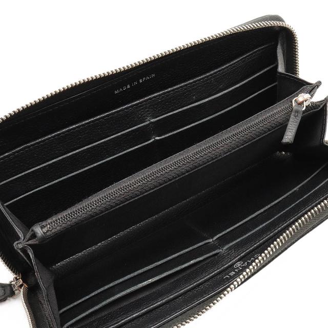 CHANEL シャネル ココマーク ラウンドファスナー 長財布 レザー