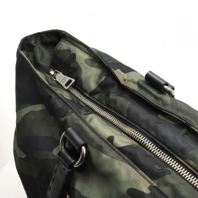 プラダ　カモフラージュ　2WAYバッグ（ショルダー）ドラゴン装飾 PRADA プラダ トートバッグ ラージトート 2WAY ショルダーバッグ