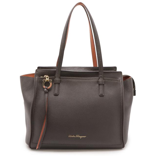 サルヴァトーレ フェラガモ ショルダーバッグ ブラウン FERRAGAMO