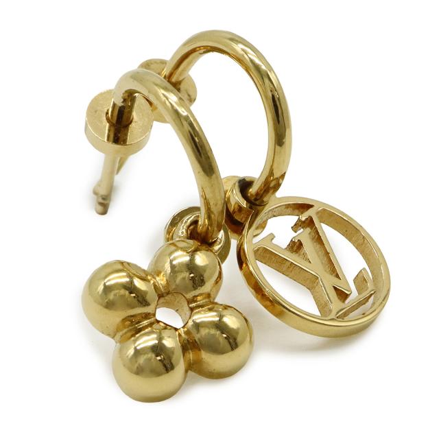 美品 ルイヴィトン　ピアス　ブルーミング　ゴールド LOUIS VUITTON（ルイ・ヴィトン） ブックル ドレイユ ブルーミング