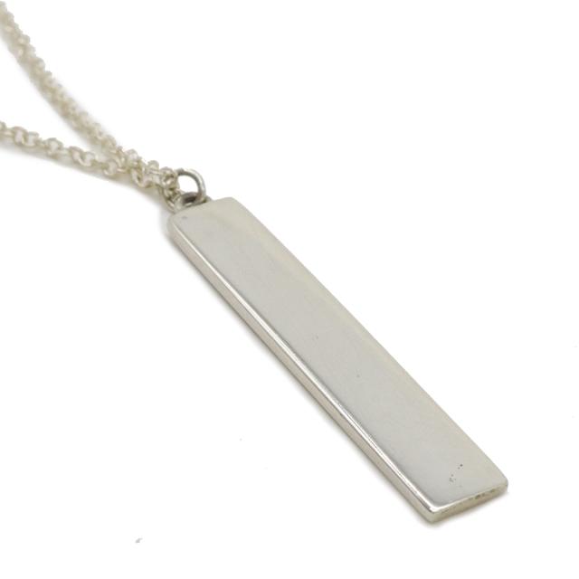 TIFFANY&Co. ティファニー T&CO バープレート ネックレス ペンダント