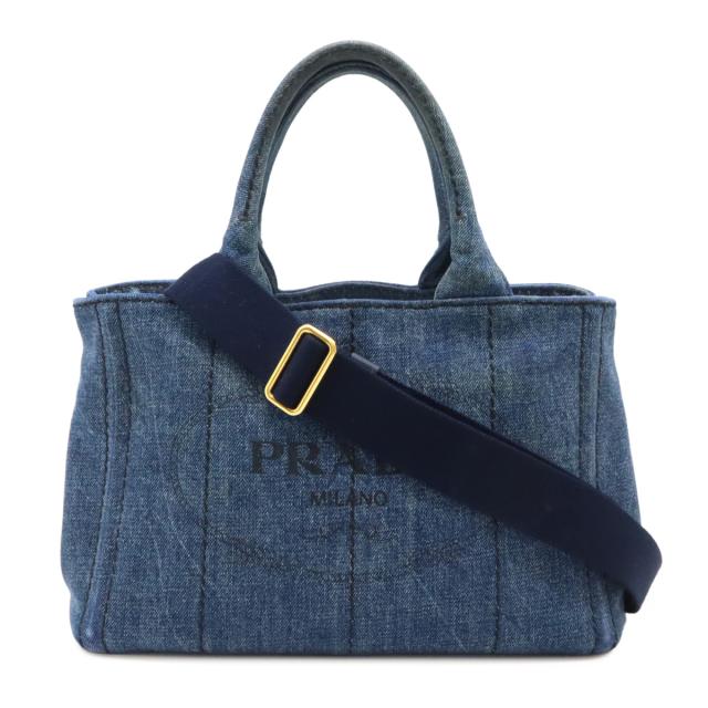 PRADA プラダ ラフィア カナパ トートバッグ 夏バッグ かごバッグ