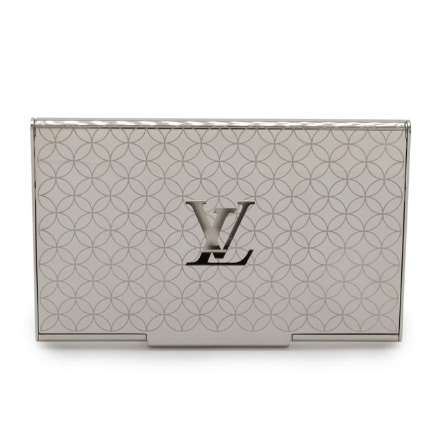 LOUIS VUITTON ルイ ヴィトン ポルト カルト シャンゼリゼ カードケース 名刺入れ メタル シルバー M65227