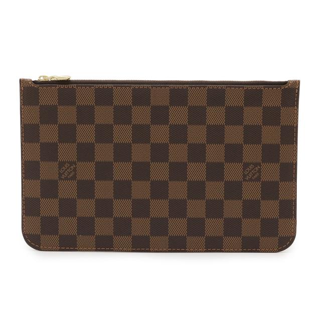 LOUIS VUITTON ルイ ヴィトン ダミエ ネヴァーフルMM ネヴァーフル用ポーチ ネヴァーフル付属品 マルチポーチ ポーチのみ N41358