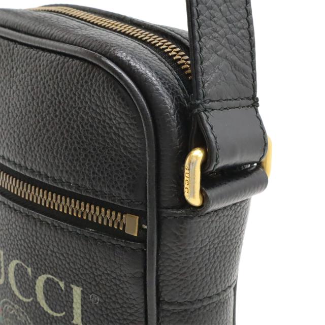 GUCCI グッチ グッチプリント ロゴ ショルダーバッグ ポシェット ミニ
